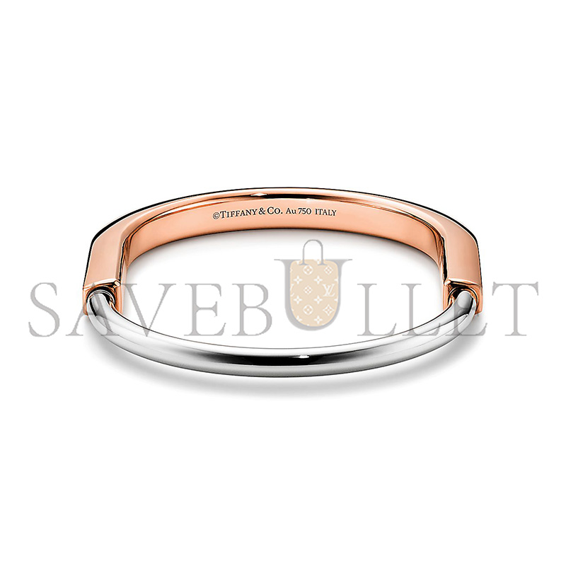 TIFFANY BRACELET ROSE GOLD AND PLATINUM GRP12331